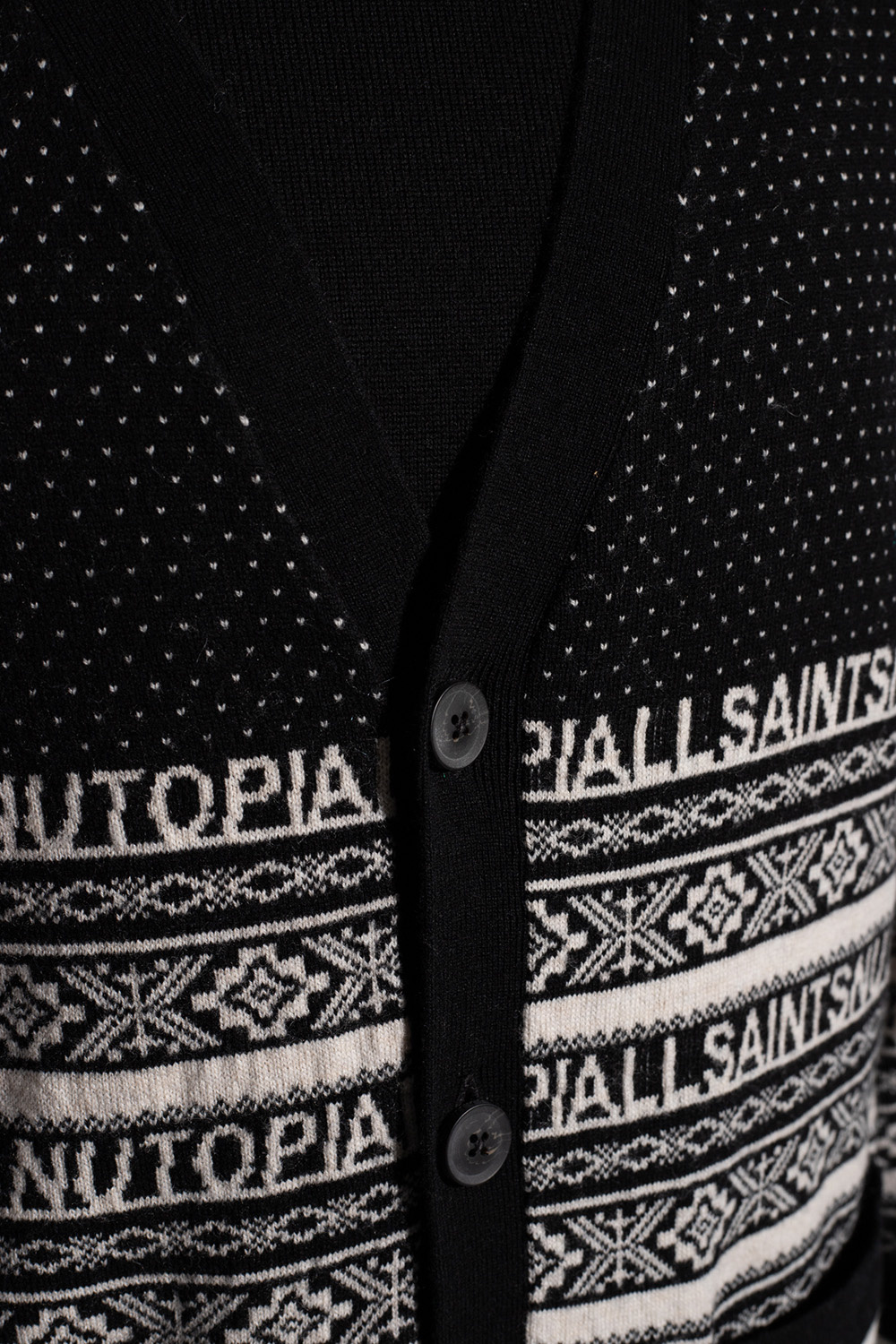 GenesinlifeShops SM Cypher cardigan AllSaints snake print